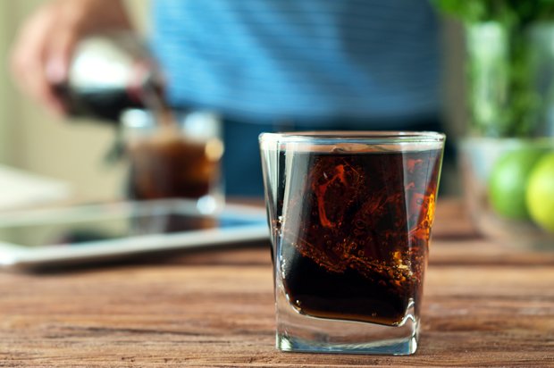 Cocktail di Cola Bacardi