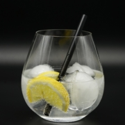 Gin and tonic cocktail