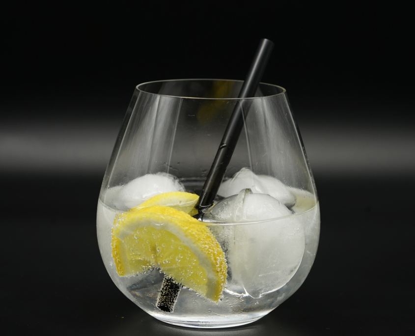 Gin en tonic cocktail